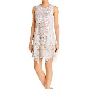 White Lacy BCBG dress
